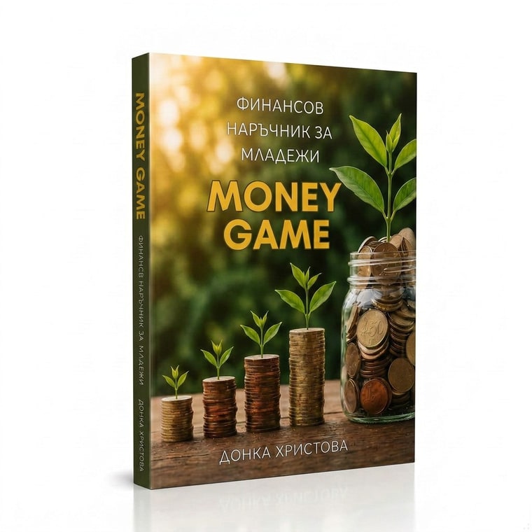 Книгата MONEY GAME — финансов наръчник за младежи, от Донка Христова